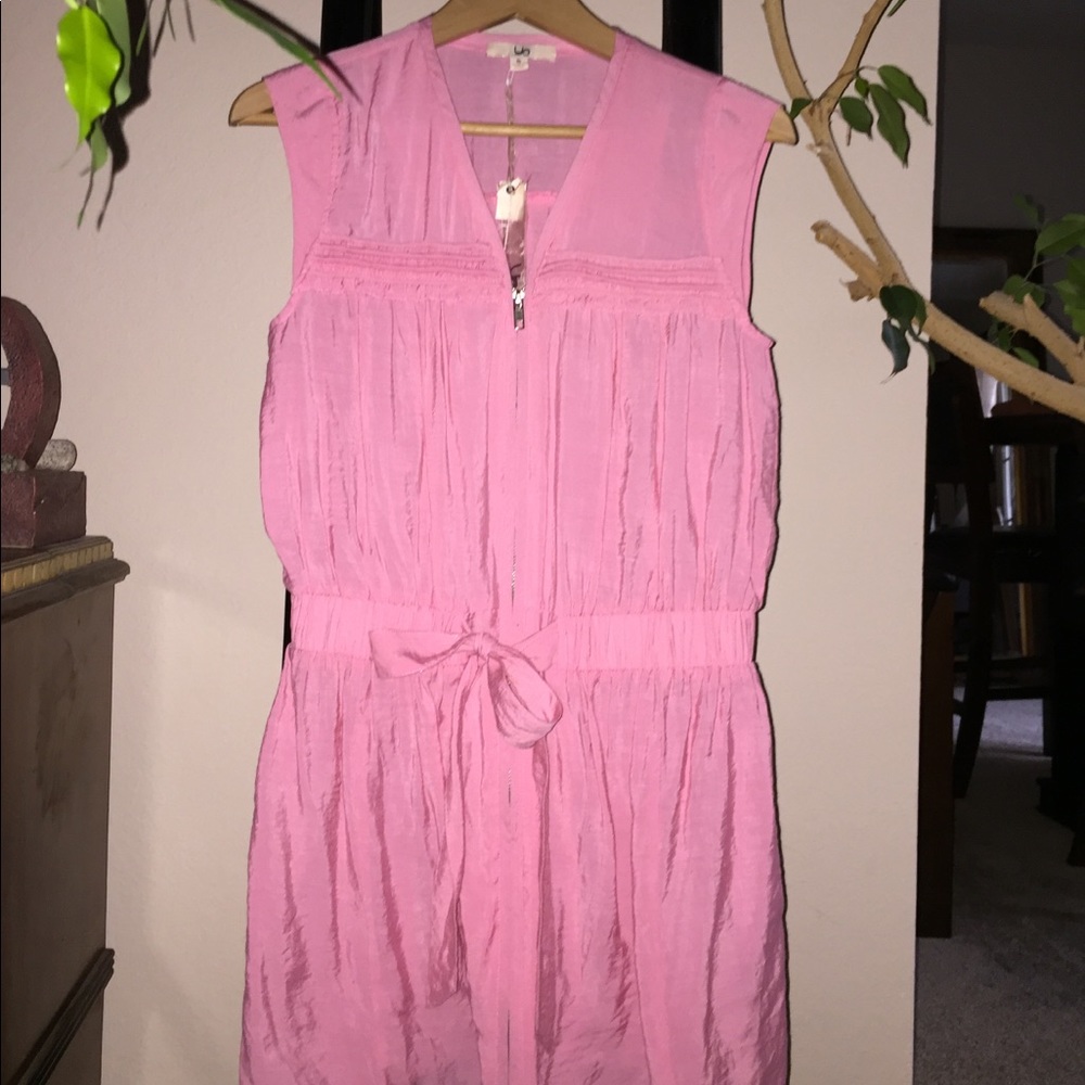 Ya Los Angeles zip front dress sz S